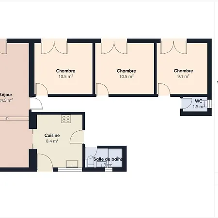Maison Pour 6 Avec Jardin Et Terrasse Nyaraló Longeville-sur-Mer
